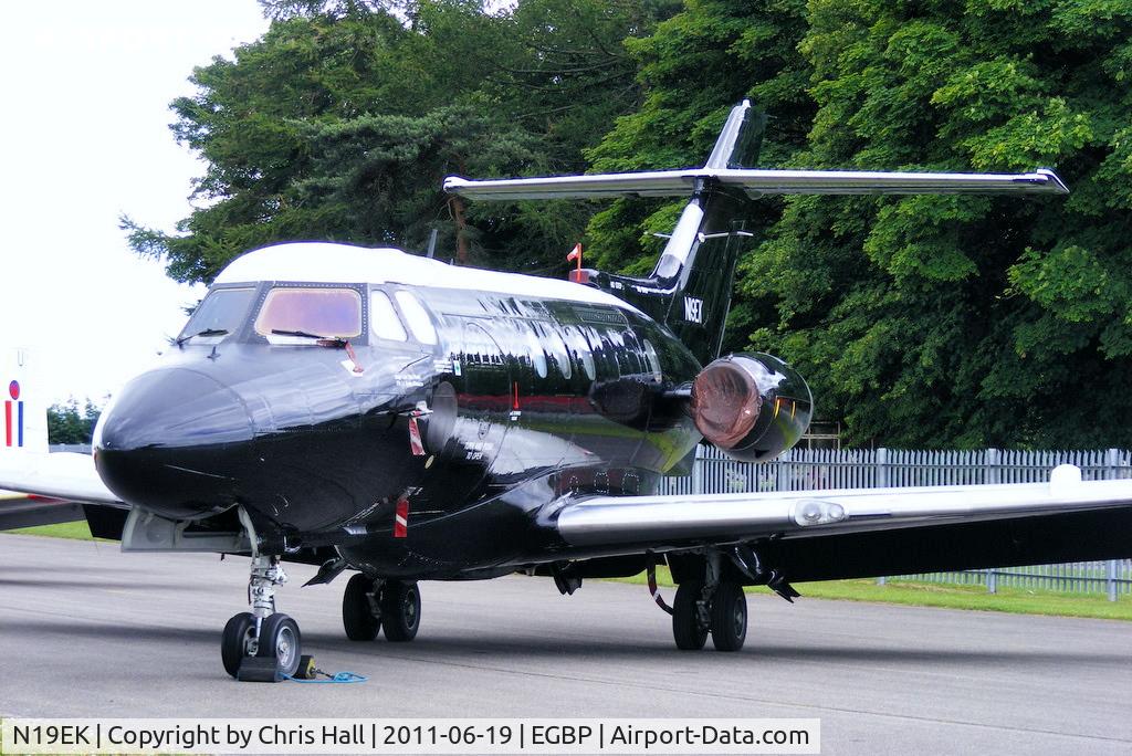 N19EK, 1966 Hawker Siddeley HS.125 Dominie T.1 C/N 25076, Ex Royal Air Force Dominie T1 wfu January 2011 now in storage at Kemble