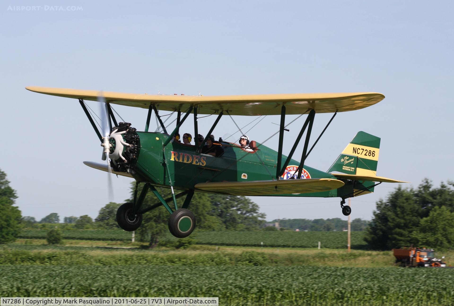 N7286, 1941 New Standard D-25A C/N 167W, New Standard D-25A