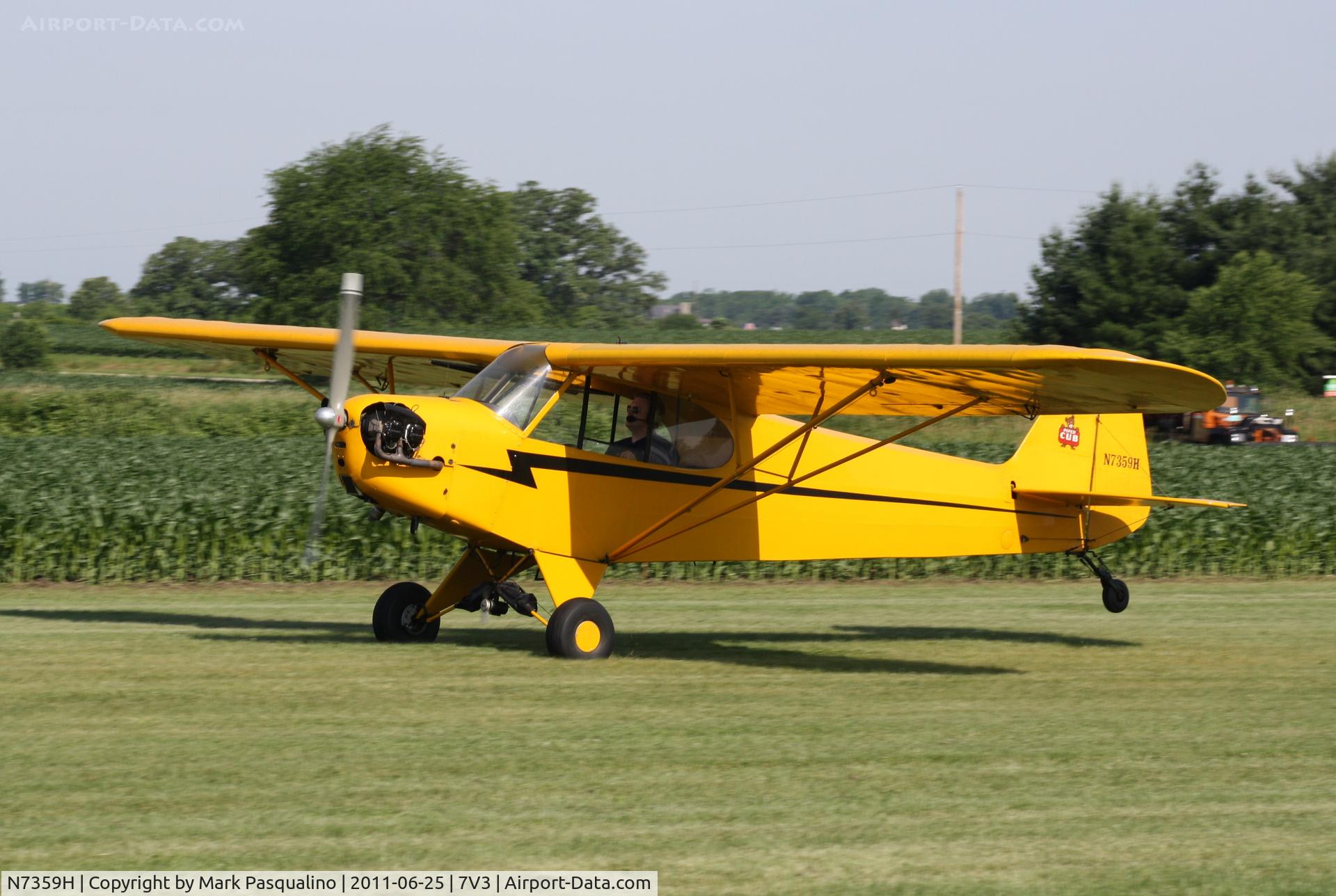N7359H, 1946 Piper J3C-65 Cub C/N 20621, Piper J3C-65