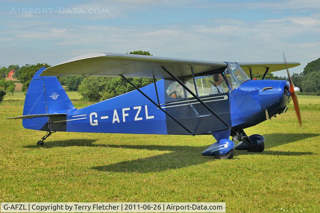 G-AFZL, 1939 Porterfield CP-50 Collegiate C/N 581, Vintage 1939 Porterfield Airplane Co PORTERFIELD CP50, c/n: 581 at 2011 Wings and Wheels Fly-In at Baxterley