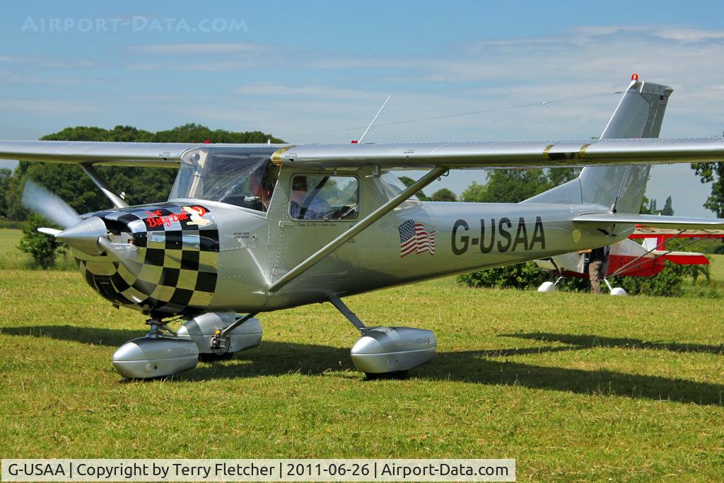G-USAA, 1967 Reims Cessna F150G C/N 0188, 1967 Reims F150G, c/n: 0188 At Baxterley