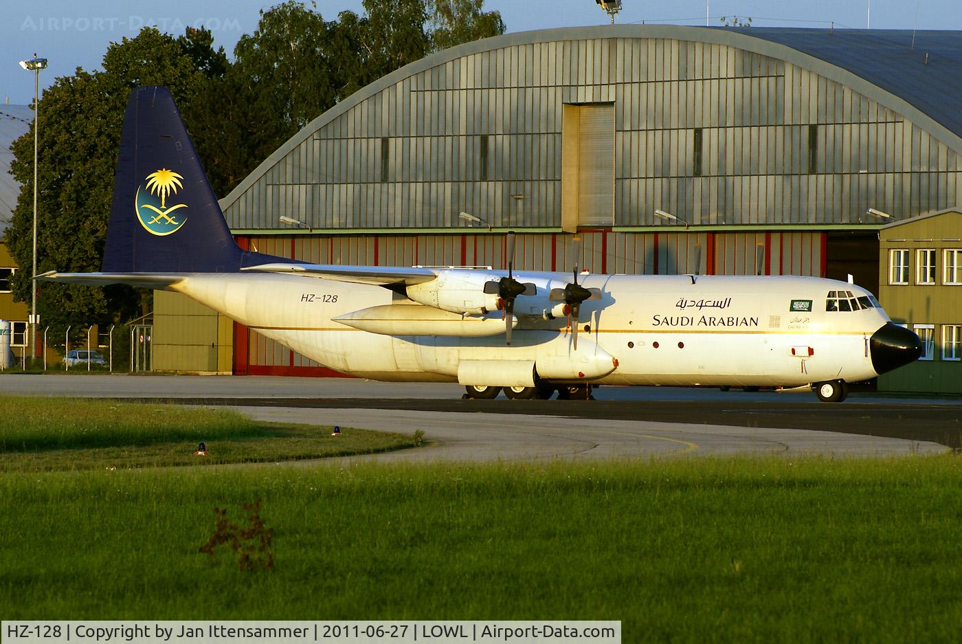 HZ-128, 1983 Lockheed L-100-30 Hercules (L-382G) C/N 382-4950, HZ-128 @ LOWL