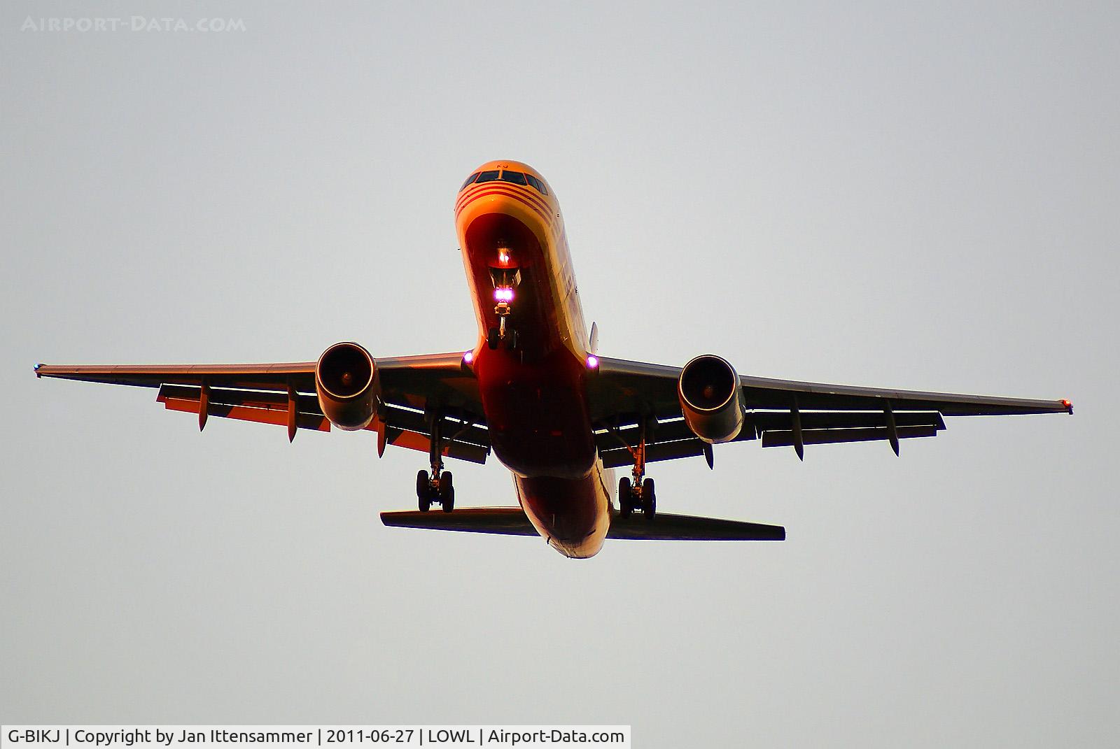 G-BIKJ, 1983 Boeing 757-236/SF C/N 22181, G-BIKJ @ LOWL
