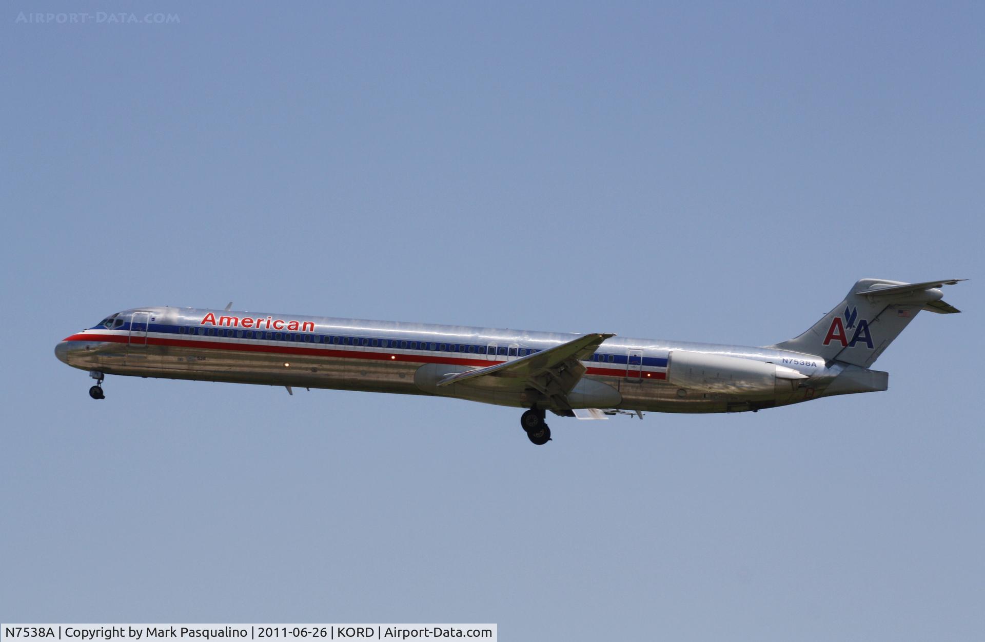 N7538A, 1990 McDonnell Douglas MD-82 (DC-9-82) C/N 49992, MD-82