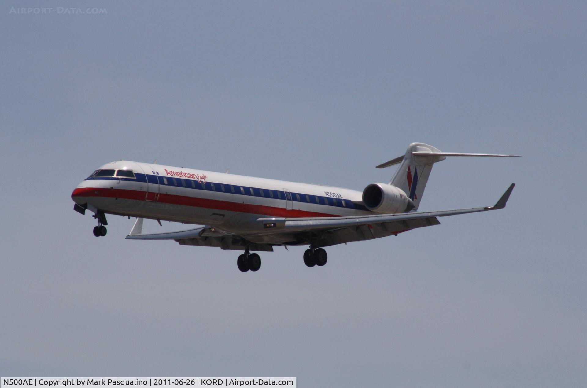 N500AE, 2001 Bombardier CRJ-701 (CL-600-2C10) Regional Jet C/N 10025, CL-600-2C10