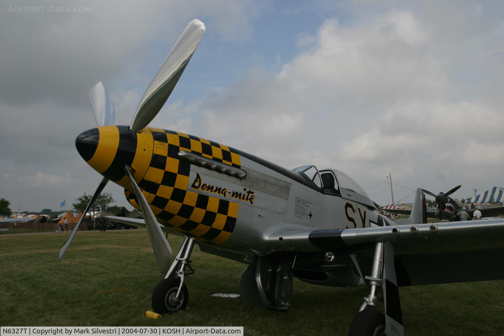 N6327T, 1962 North American F-51D Mustang C/N 44-74417A, 2004 Oshkosh Airshow