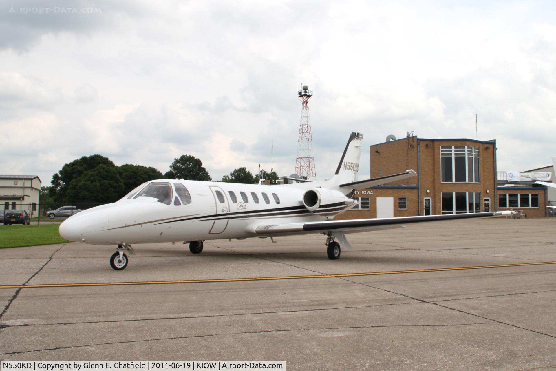 N550KD, 1979 Cessna 550 Citation II C/N 550-0113, Parked on the ramp