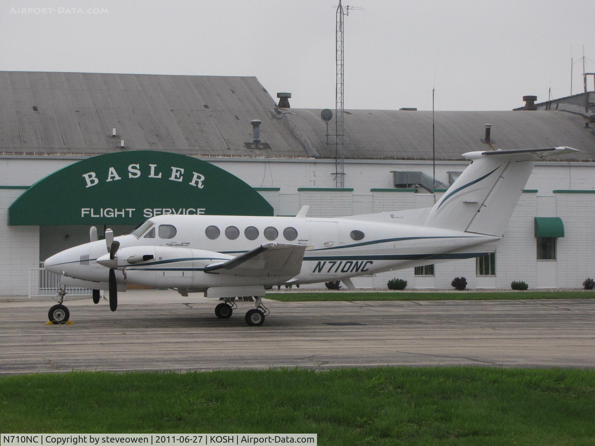 N710NC, 1977 Beech 200 C/N BB-322, Basler FBO @KOSH