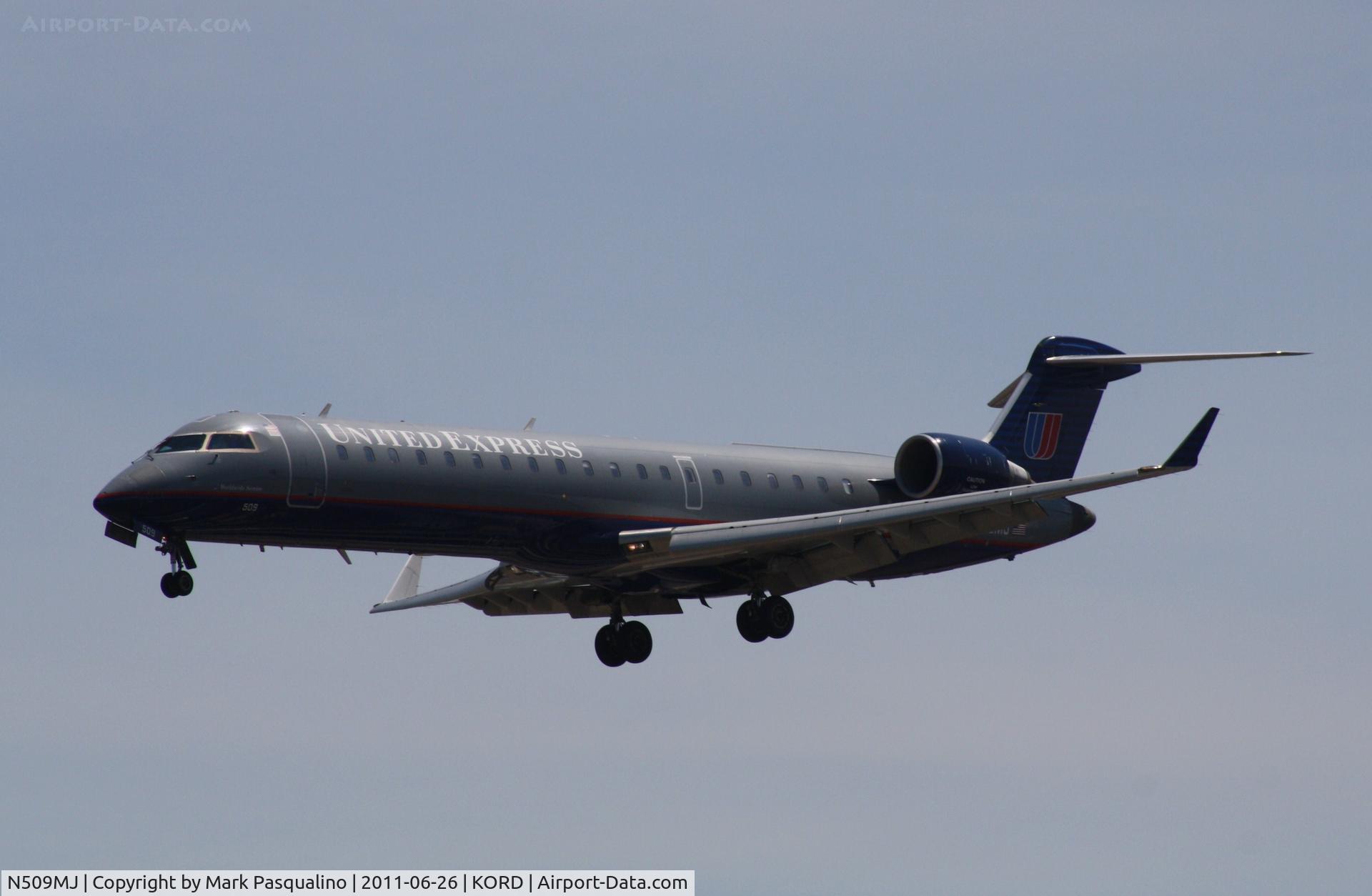 N509MJ, 2003 Bombardier CRJ-700 (CL-600-2C10) Regional Jet C/N 10094, CL-600-2C10