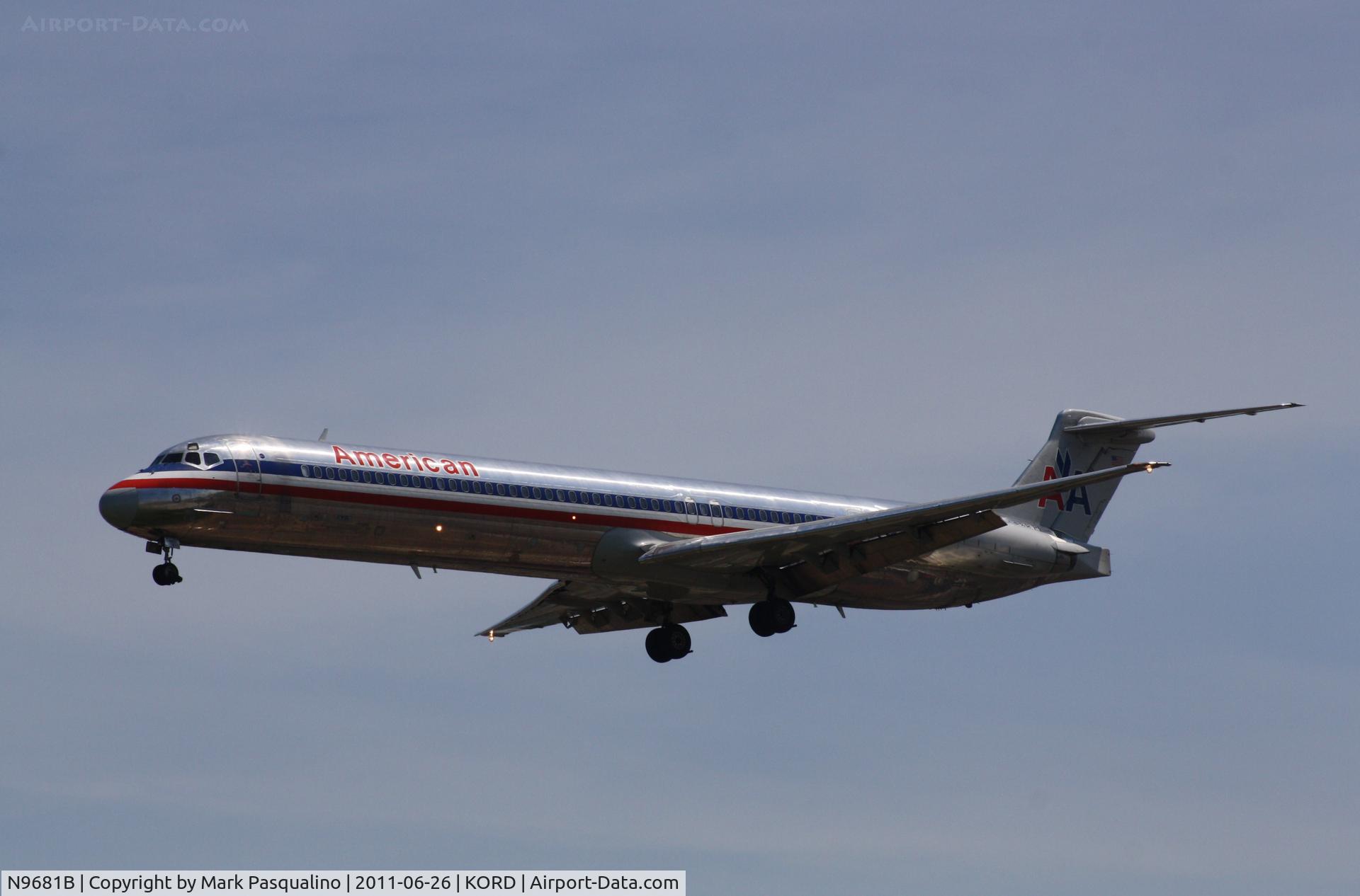 N9681B, 1999 McDonnell Douglas MD-83 (DC-9-83) C/N 53631, MD-83