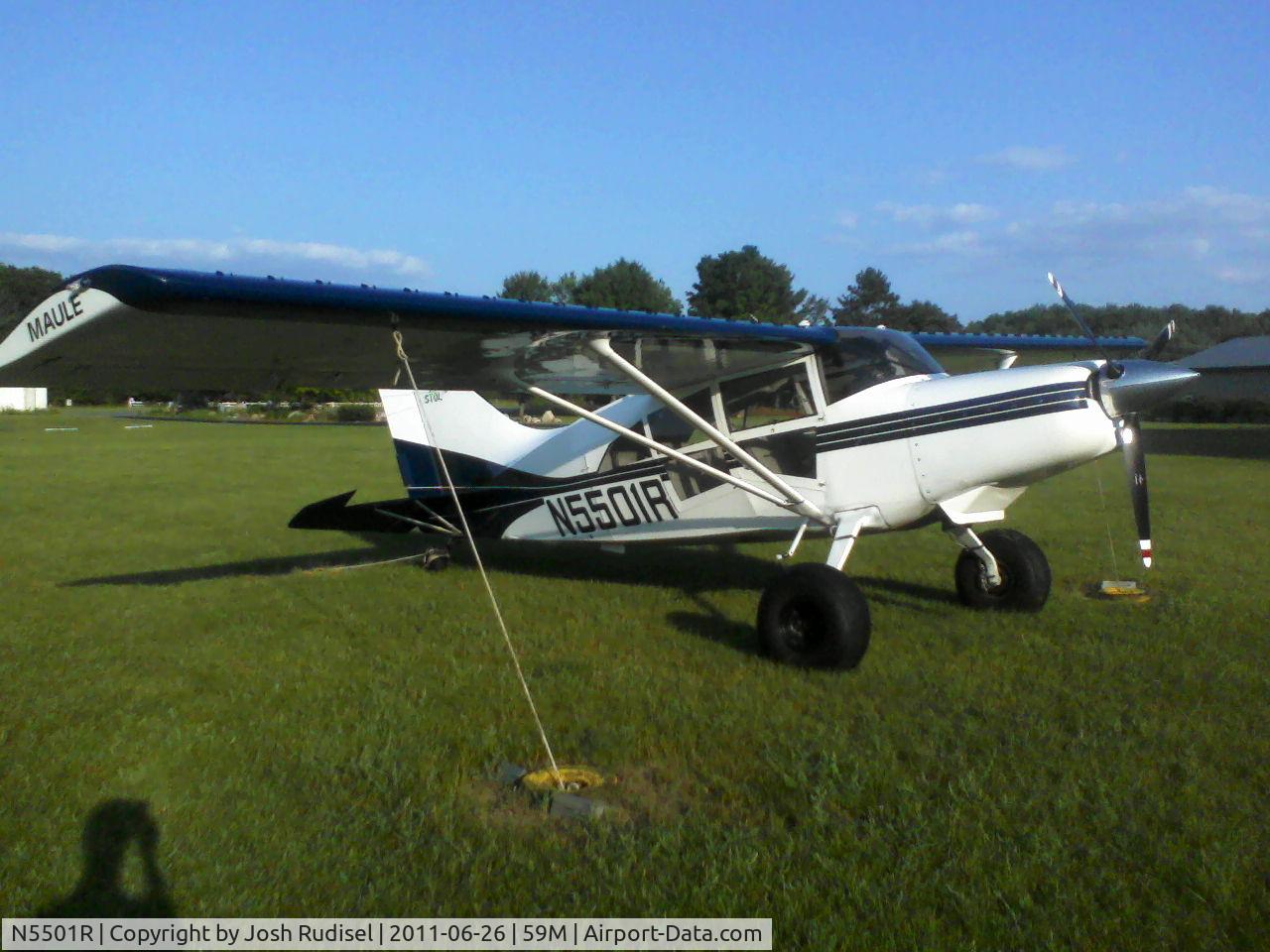 N5501R, Maule M-7-235C Orion C/N 25086C, At Torchport