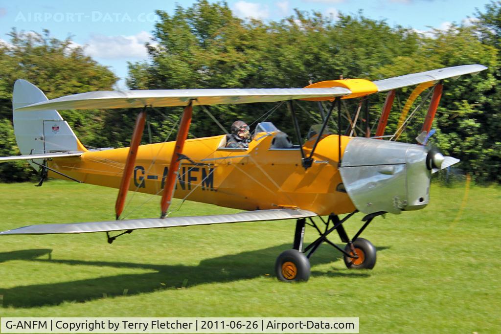 G-ANFM, 1941 De Havilland DH-82A Tiger Moth II C/N 83604, 1941 De Havilland DH82A Tiger Moth, c/n: 83604 at Baxterley