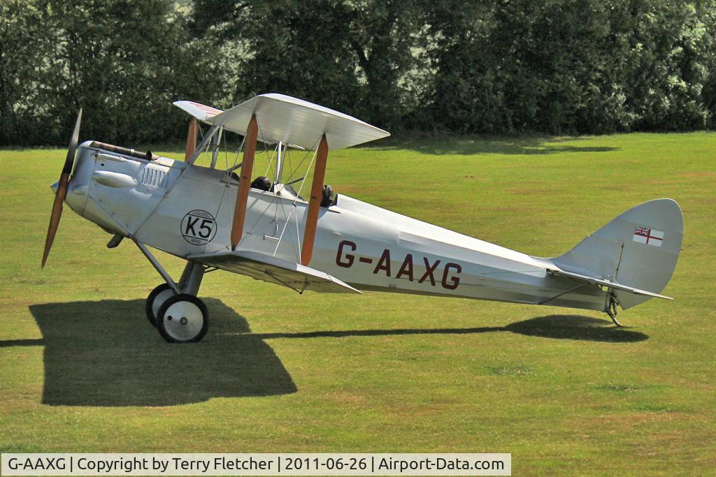 G-AAXG, 1930 De Havilland DH.60M Moth C/N 1542, De Havilland DH60M MOTH, c/n: 1542 at Baxterley