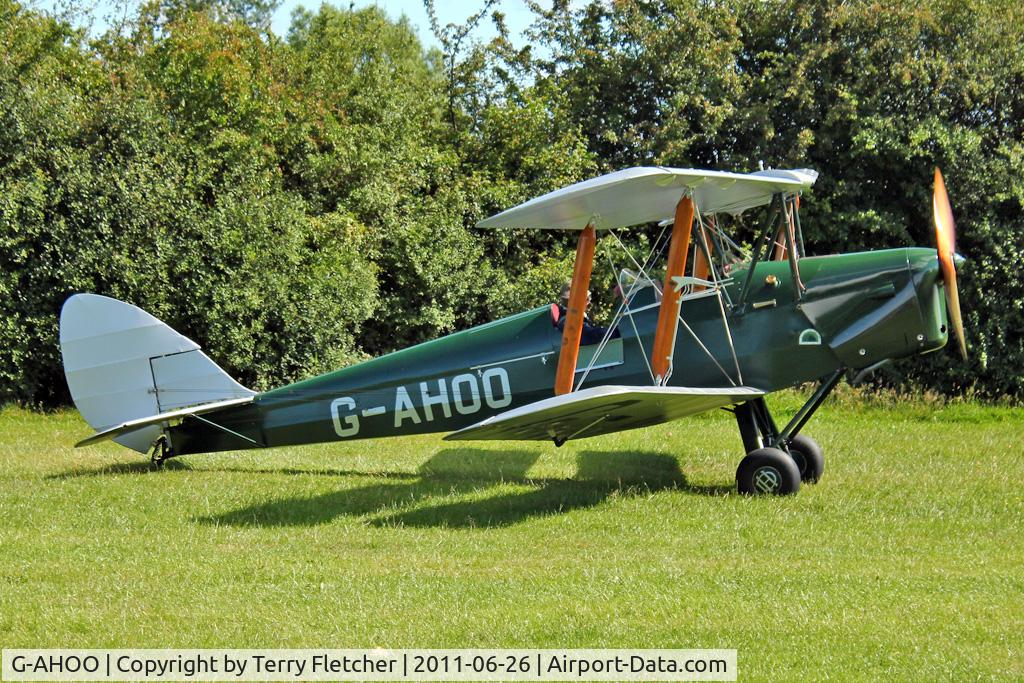 G-AHOO, 1943 De Havilland DH-82A Tiger Moth II C/N 86149, 1943 Morris Motors Ltd DH82A TIGER MOTH, c/n: 86149 at Baxterley