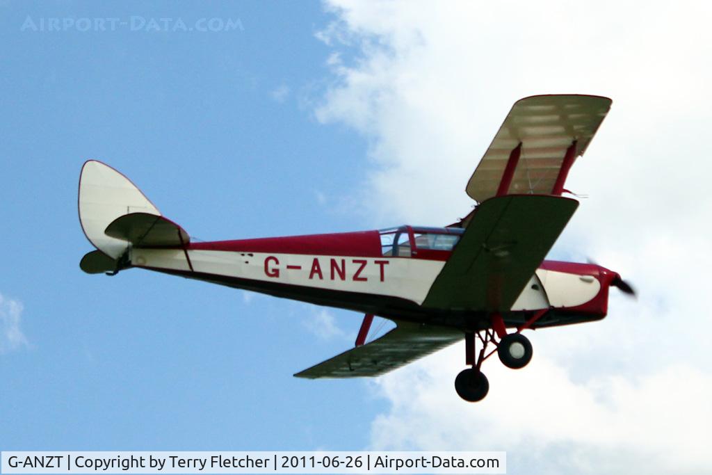G-ANZT, 1957 Thruxton Jackaroo C/N 84176, 1957 De Havilland THRUXTON JACKAROO (MODIFIED DH82A), c/n: 84176 at Baxterley