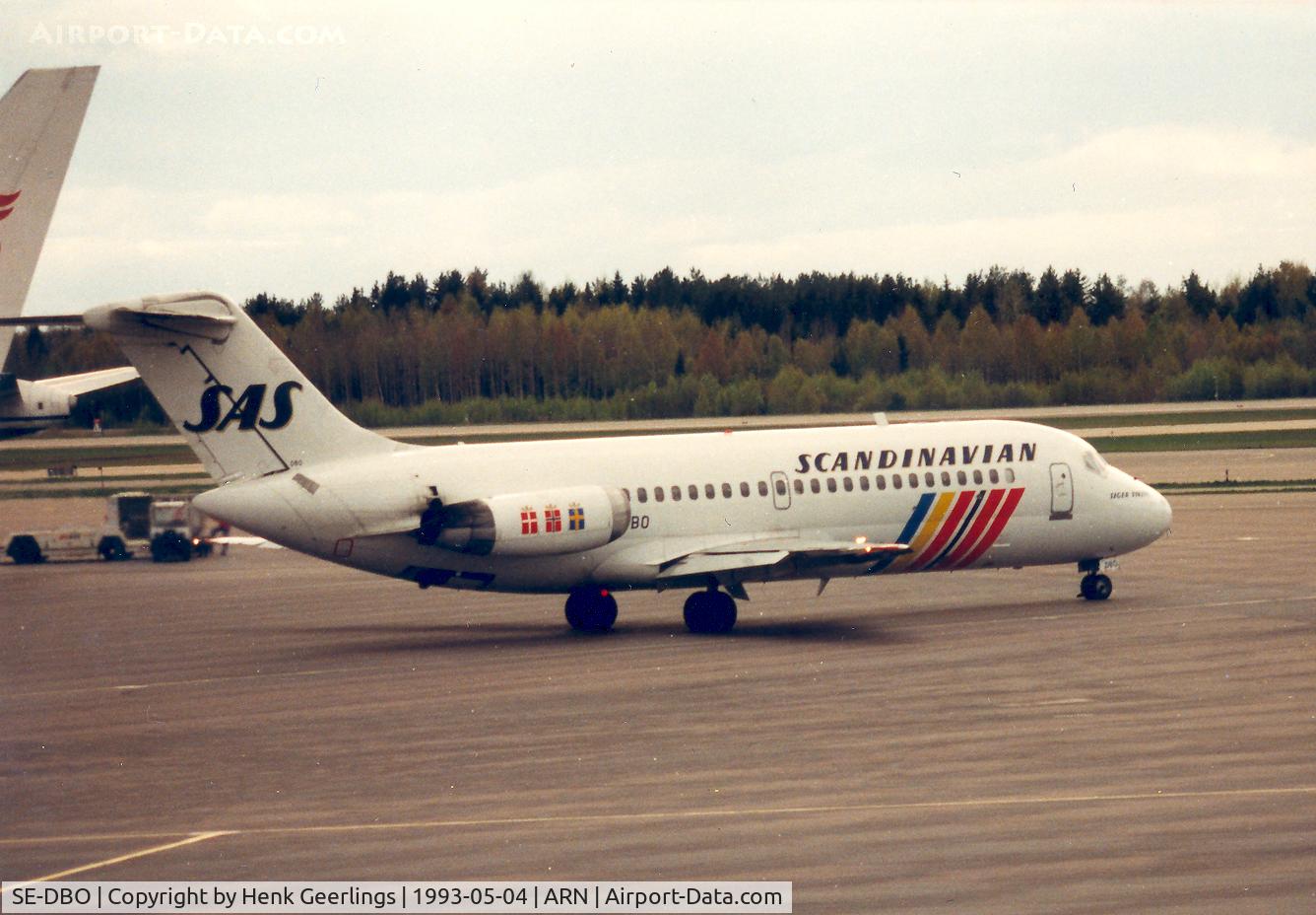 SE-DBO, 1969 Douglas DC-9-21 C/N 47361, SAS