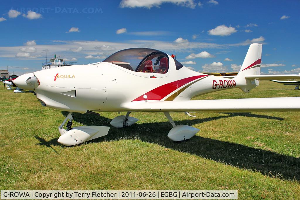 G-ROWA, 2007 Aquila A210 (AT01) C/N AT01-174, 2007 AQUILA TECHNISCHE ENTWICKLUNGEN GMBH AT01, c/n: AT01-174 at Leicester