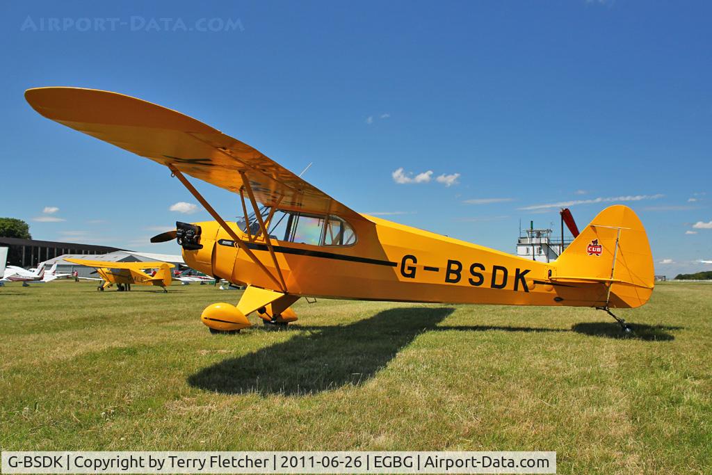 G-BSDK, 1941 Piper J-5A Cub Cruiser Cub Cruiser C/N 5-175, 1941 Piper PIPER J5A, c/n: 5-175 at Leicester