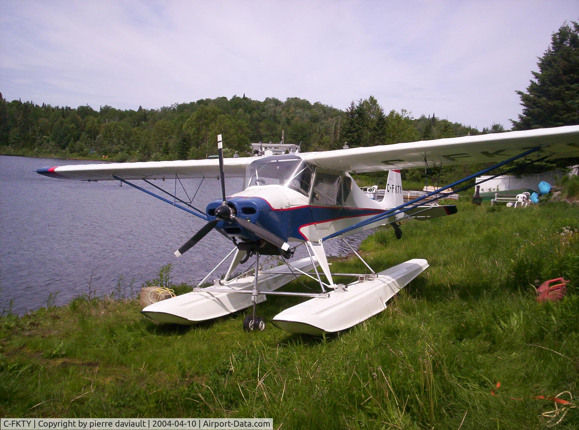 C-FKTY, 1991 Norman Aviation Nordic VI C/N NV191SUB300, nordic 6 sur flottes puddle jumper