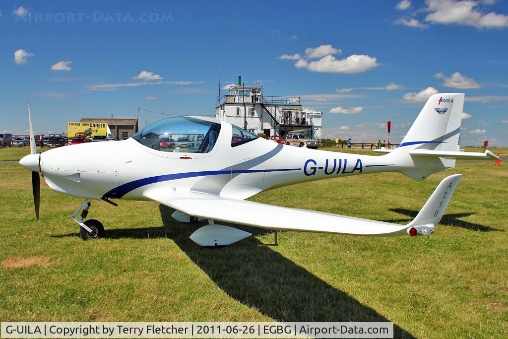 G-UILA, 2007 Aquila A210 (AT01) C/N AT01-165, 2007 Aquila AT01, c/n: AT01-165 at Leicester