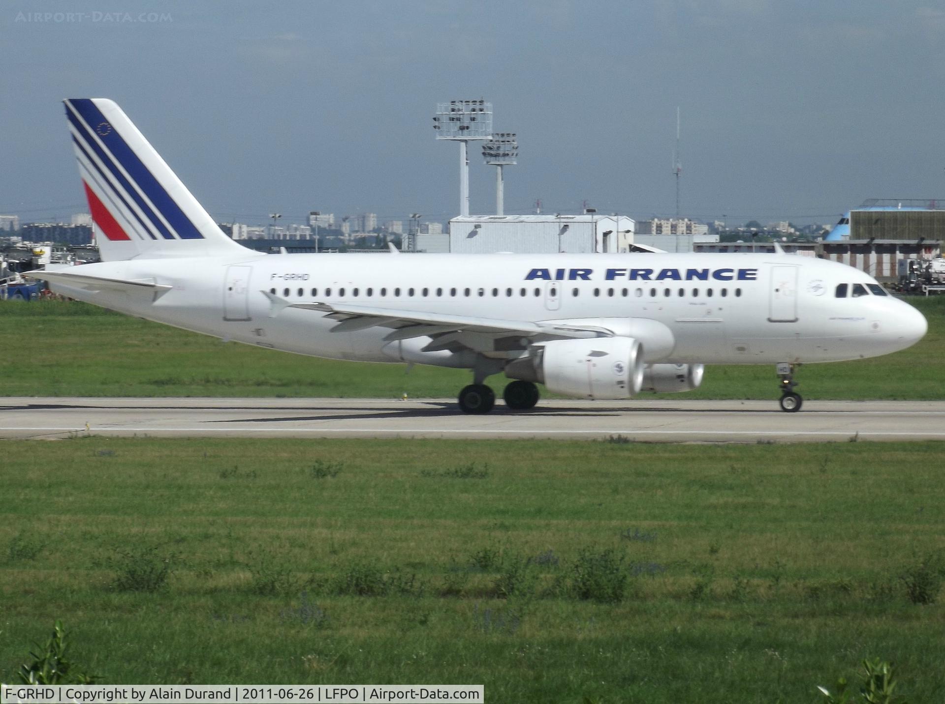 F-GRHD, 1999 Airbus A319-111 C/N 1000, 1000th member of the ever growing family of 32x