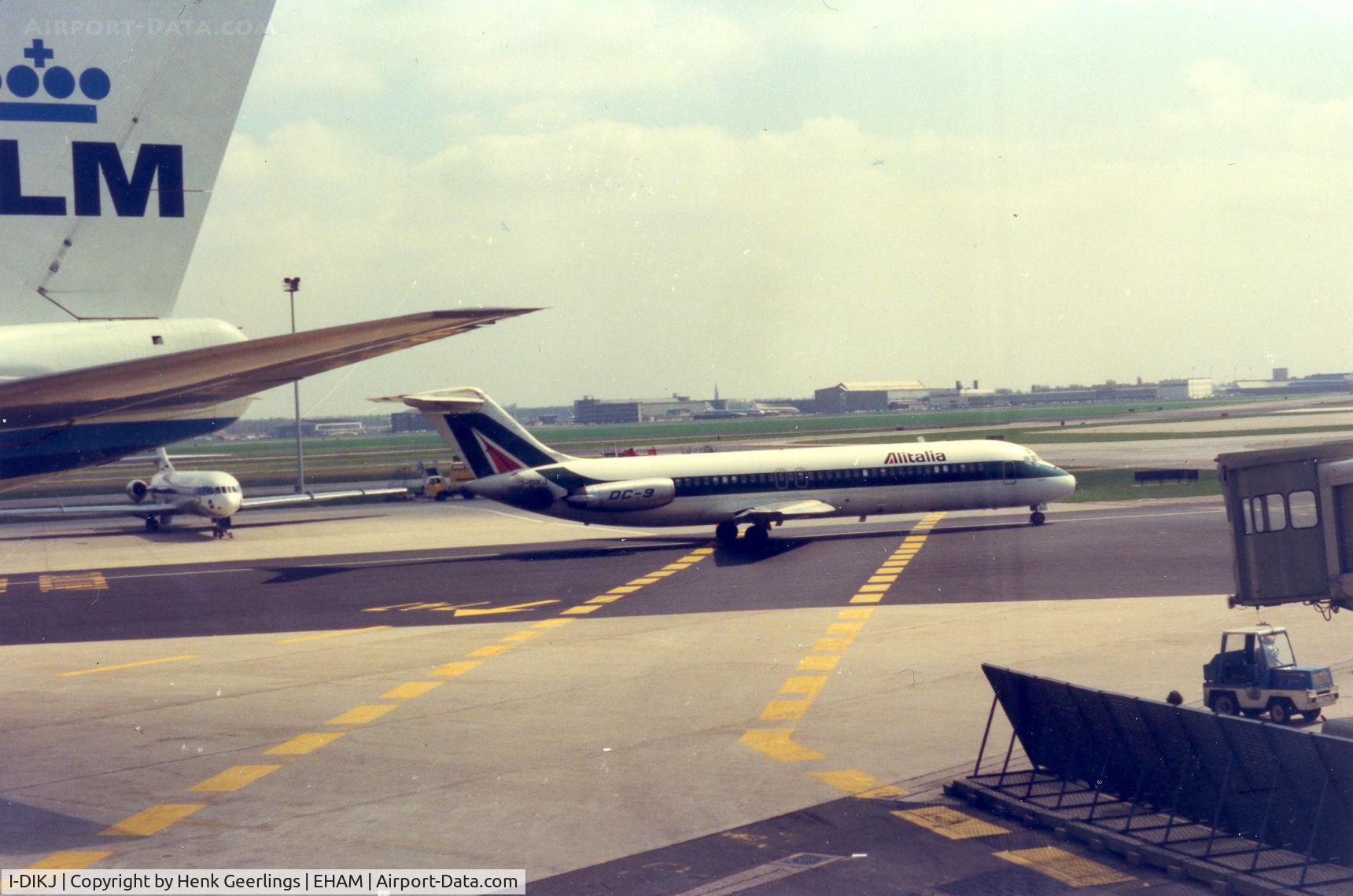 I-DIKJ, 1968 Douglas DC-9-32 C/N 47222, Alitalia