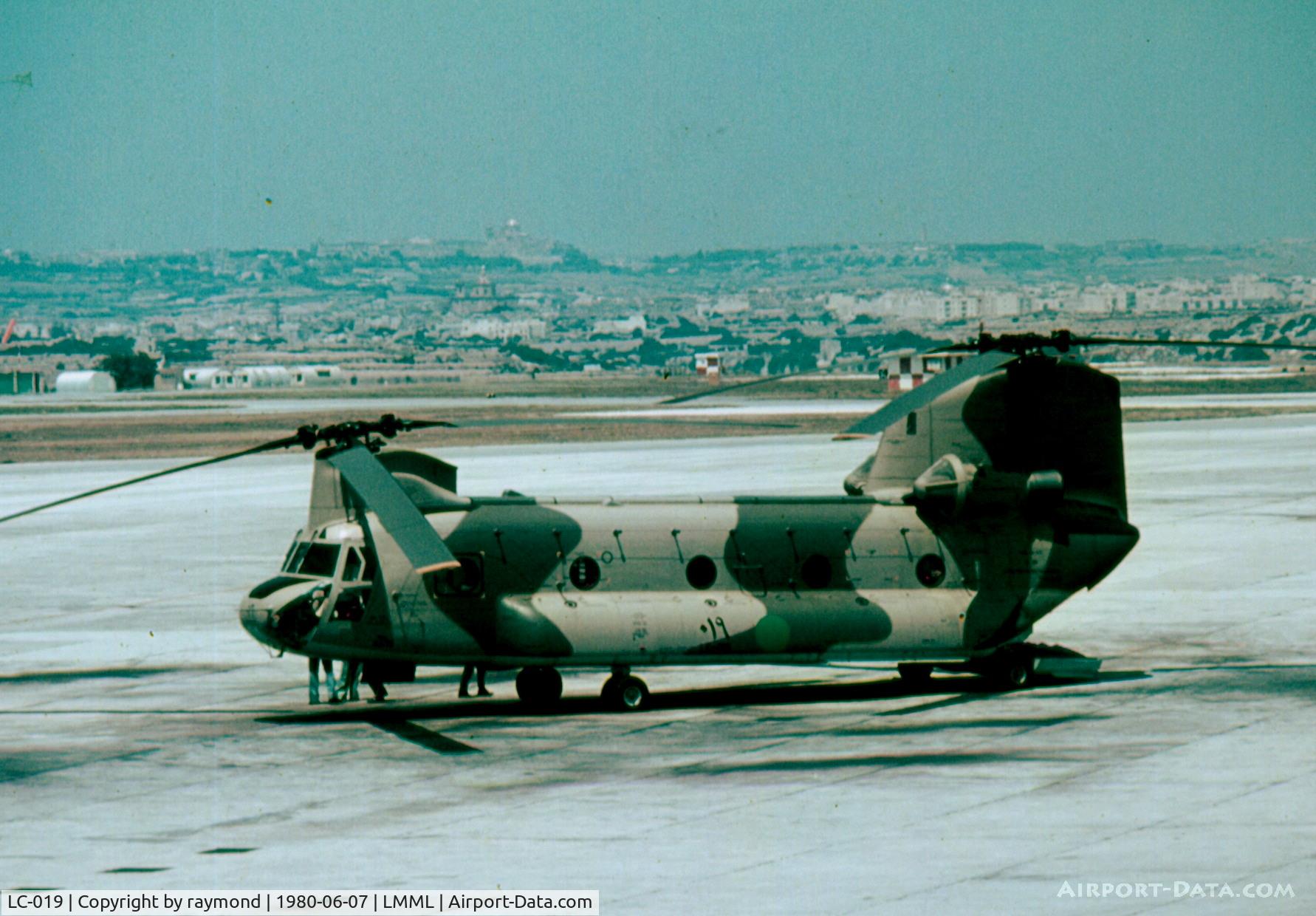 LC-019, Boeing CH-47 C/N 019, Chinook LC019 Libyan Air Force