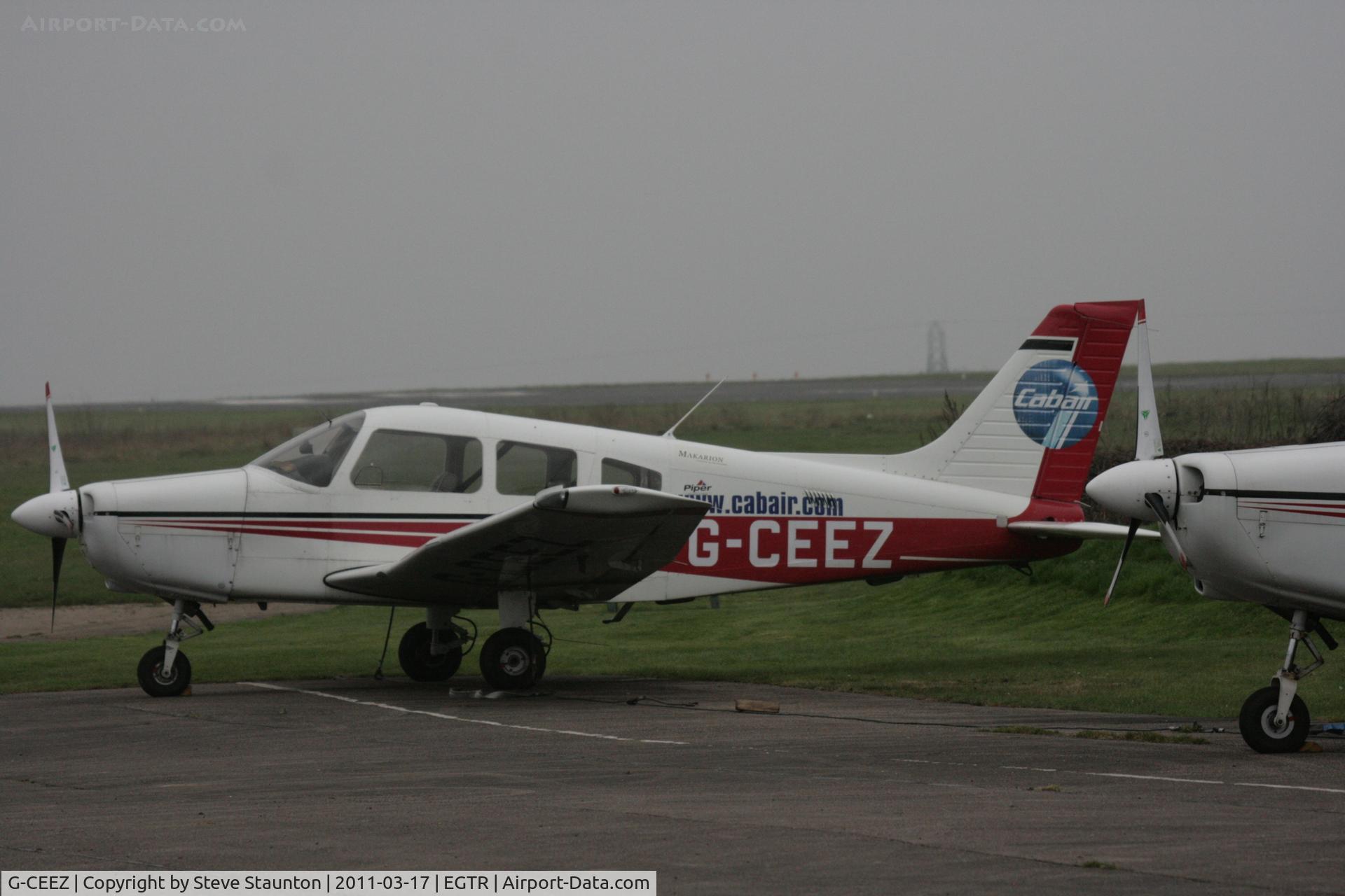 G-CEEZ, 2002 Piper PA-28-161 Warrior III C/N 2842161, Taken at Elstree Airfield March 2011