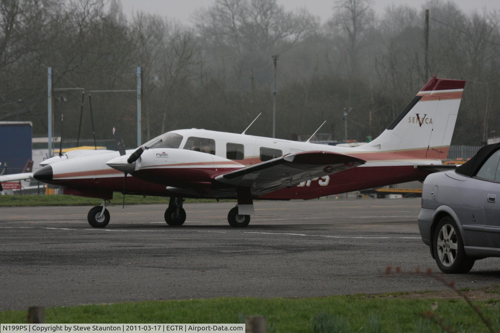 N199PS, 1999 Piper PA-34-220T Seneca V C/N 3449108, Taken at Elstree Airfield March 2011