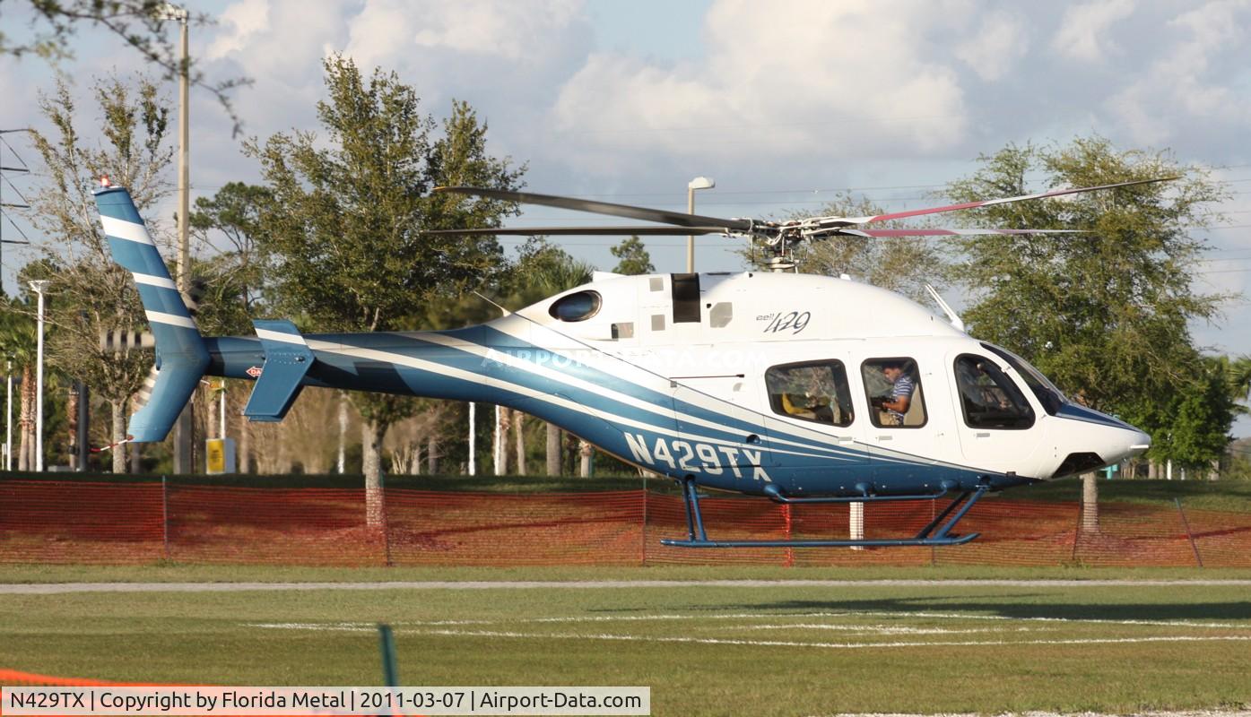N429TX, Bell 429 GlobalRanger C/N 57018, Bell 429 leaving Heliexpo Orlando