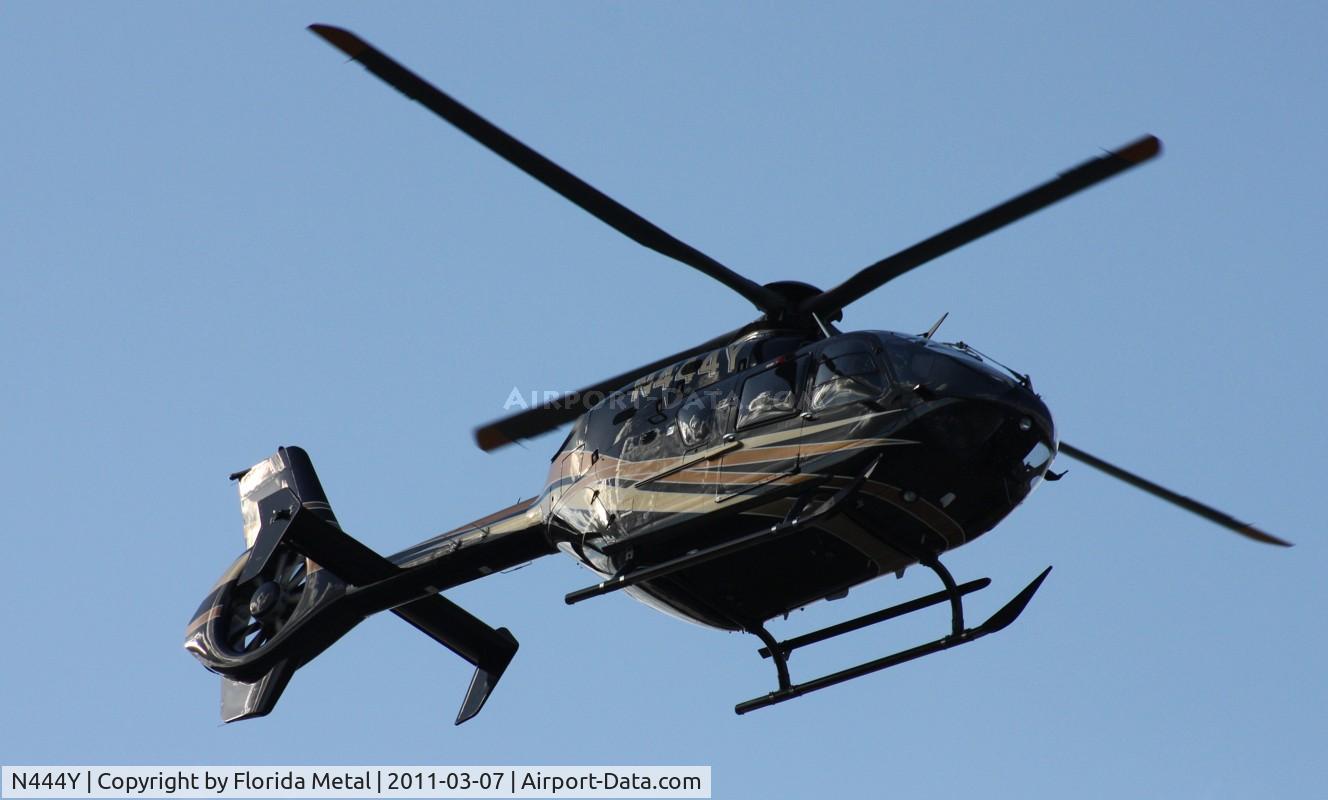 N444Y, 2007 Eurocopter EC-135P-2+ C/N 0599, EC135 leaving Heliexpo Orlando