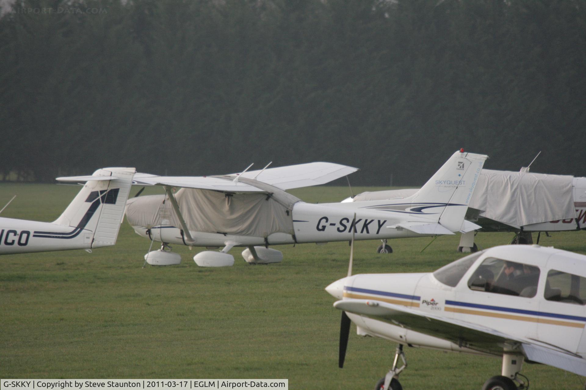 G-SKKY, 2005 Cessna 172S C/N 172S9850, Taken at White Waltham Airfield March 2011