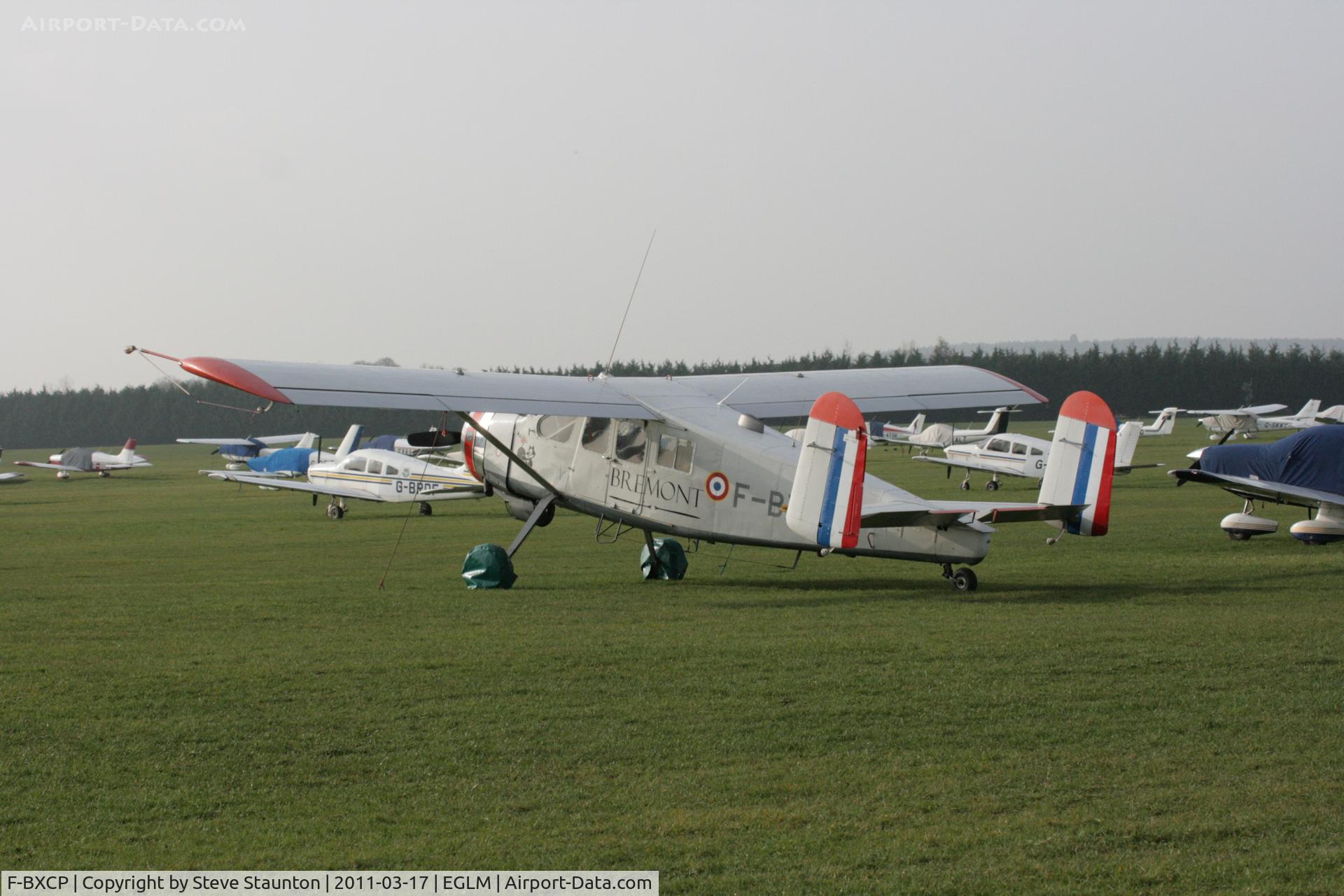 F-BXCP, 1960 Max Holste MH-1521M Broussard C/N 149, Taken at White Waltham Airfield March 2011