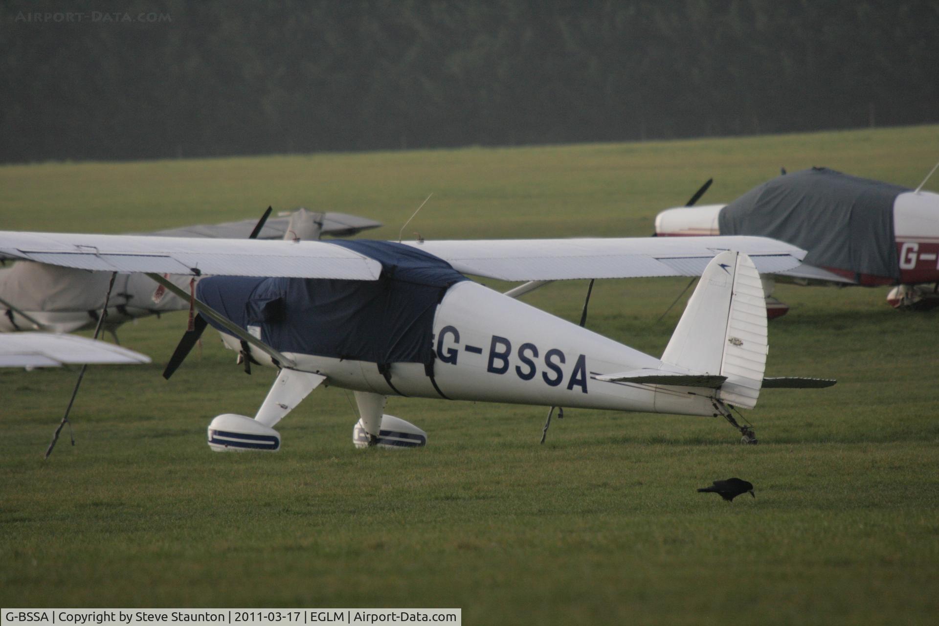 G-BSSA, 1946 Luscombe 8E Silvaire Silvaire C/N 4176, Taken at White Waltham Airfield March 2011