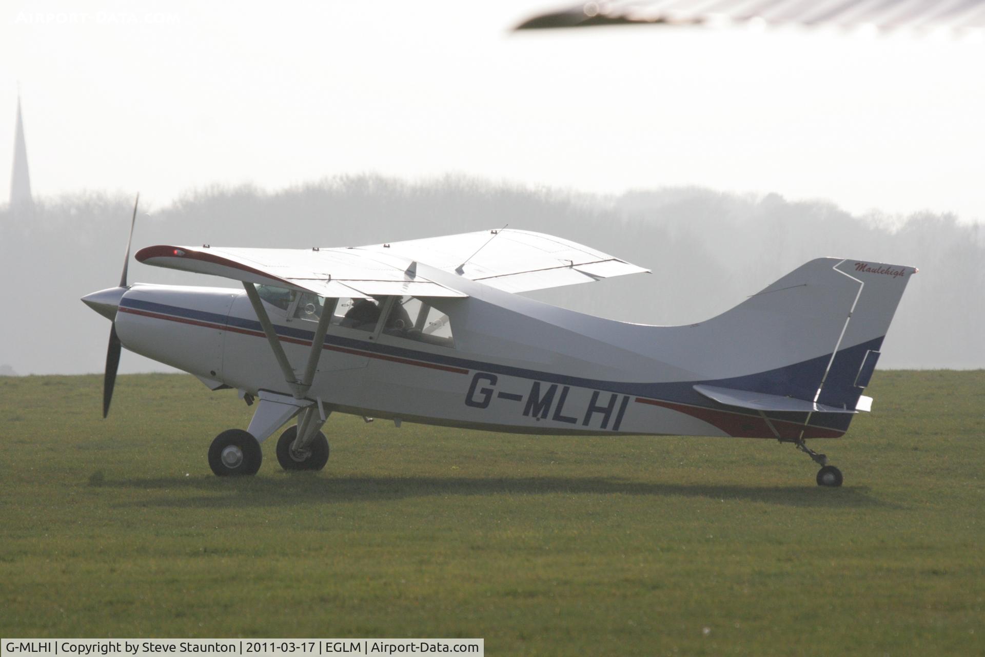 G-MLHI, 1991 Maule MX-7-180 Star Rocket C/N 11073C, Taken at White Waltham Airfield March 2011