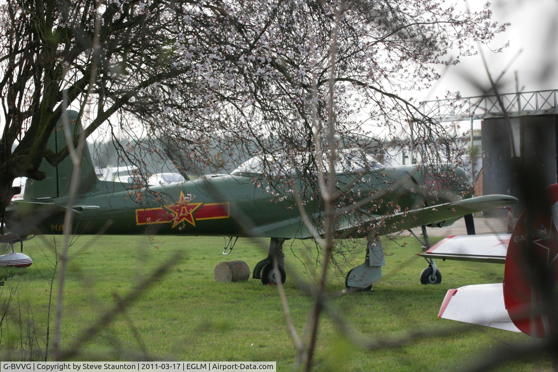 G-BVVG, 1966 Nanchang CJ-6A Chujiao C/N 2751219, Taken at White Waltham Airfield March 2011