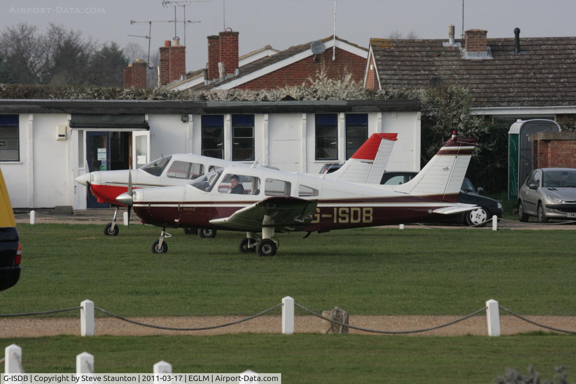 G-ISDB, 1977 Piper PA-28-161 Warrior II C/N 28-7716074, Taken at White Waltham Airfield March 2011