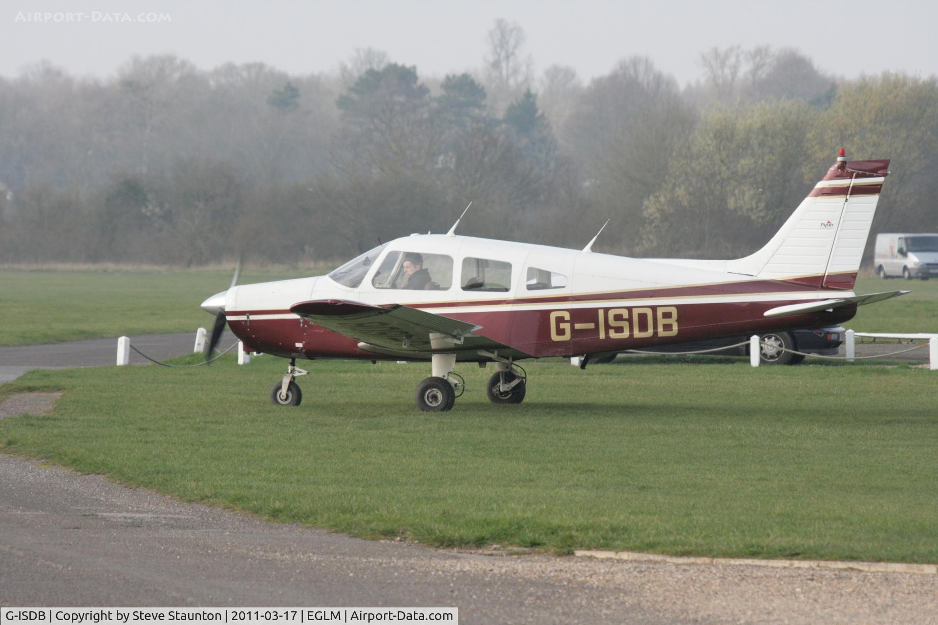 G-ISDB, 1977 Piper PA-28-161 Warrior II C/N 28-7716074, Taken at White Waltham Airfield March 2011