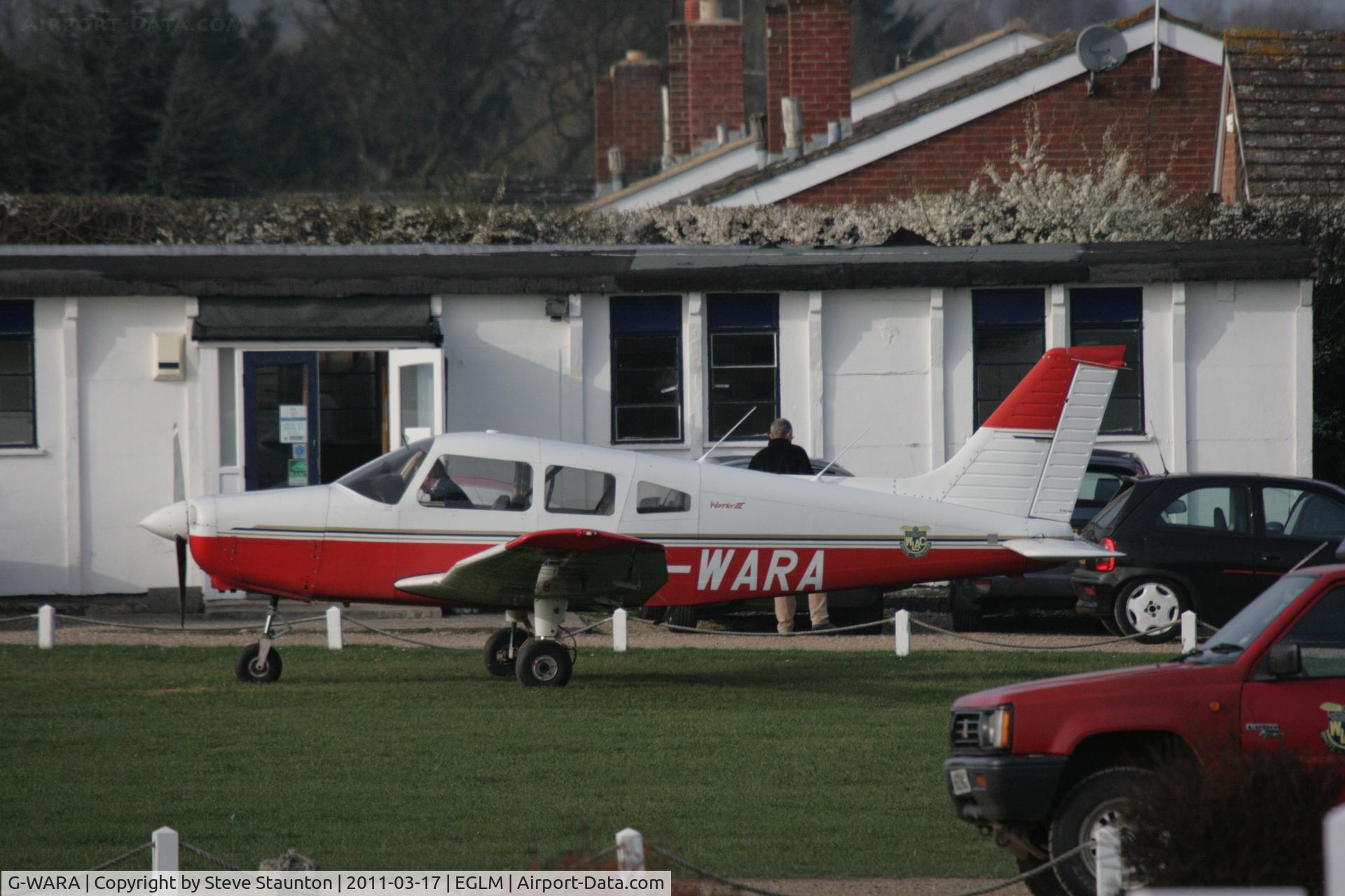 G-WARA, 1997 Piper PA-28-161 Cherokee Warrior II C/N 28-42021, Taken at White Waltham Airfield March 2011