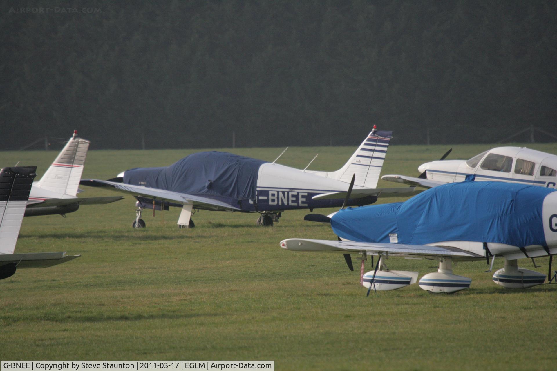 G-BNEE, 1978 Piper PA-28R-201 Cherokee Arrow III C/N 28R-7837084, Taken at White Waltham Airfield March 2011