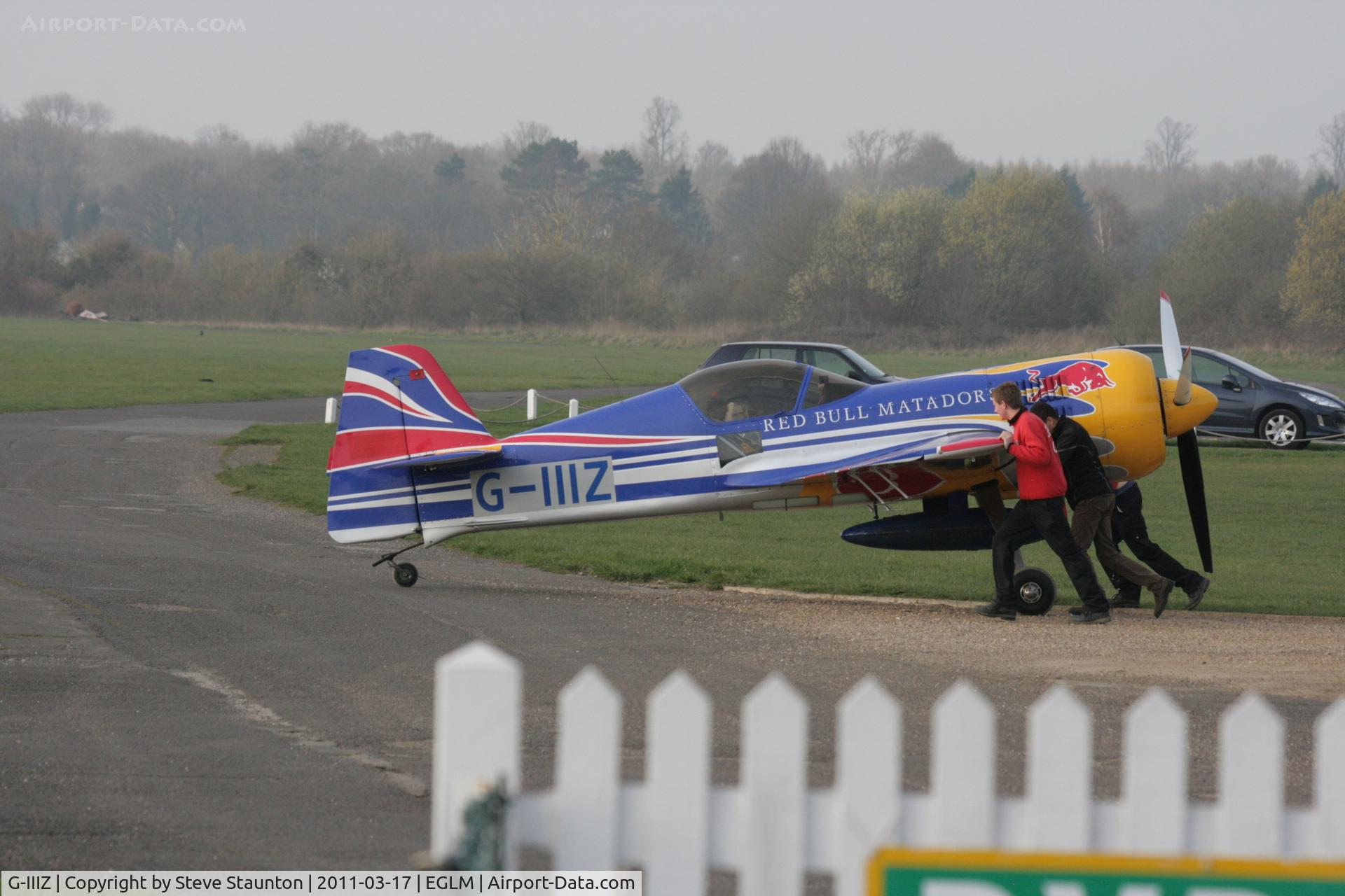 G-IIIZ, 1991 Sukhoi Su-26M C/N 04-05, Taken at White Waltham Airfield March 2011