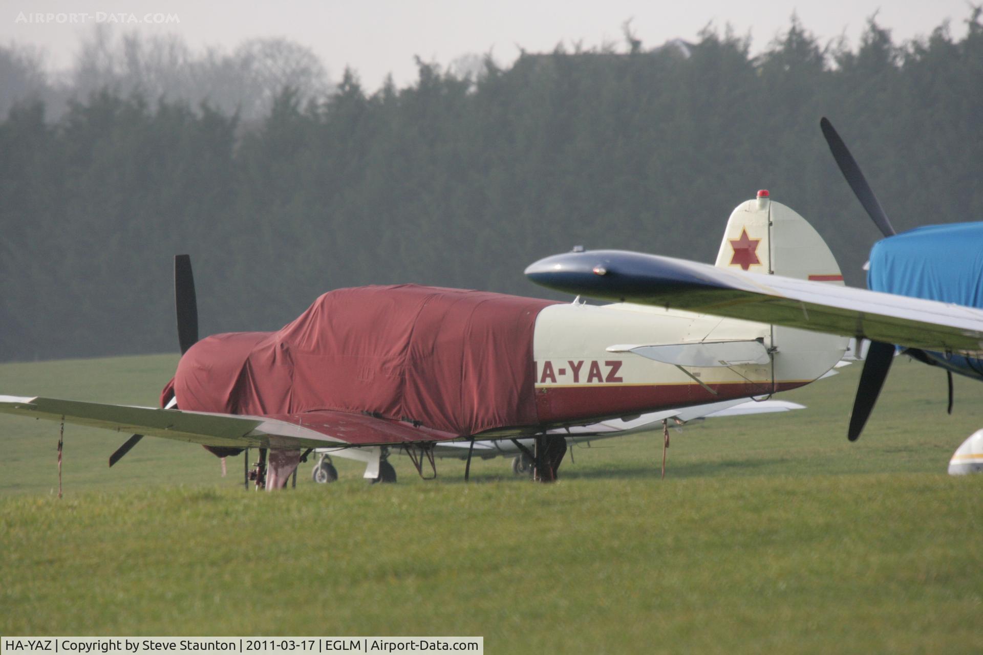 HA-YAZ, Yakovlev Yak-18T C/N 7201413, Taken at White Waltham Airfield March 2011