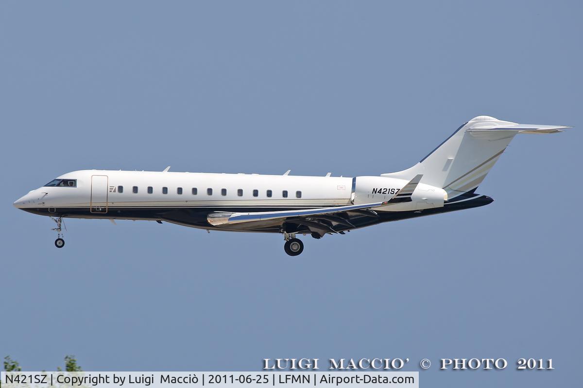 N421SZ, 2007 Bombardier BD-700-1A10 Global Express C/N 9239, NCE - Nice Cote d'Azur