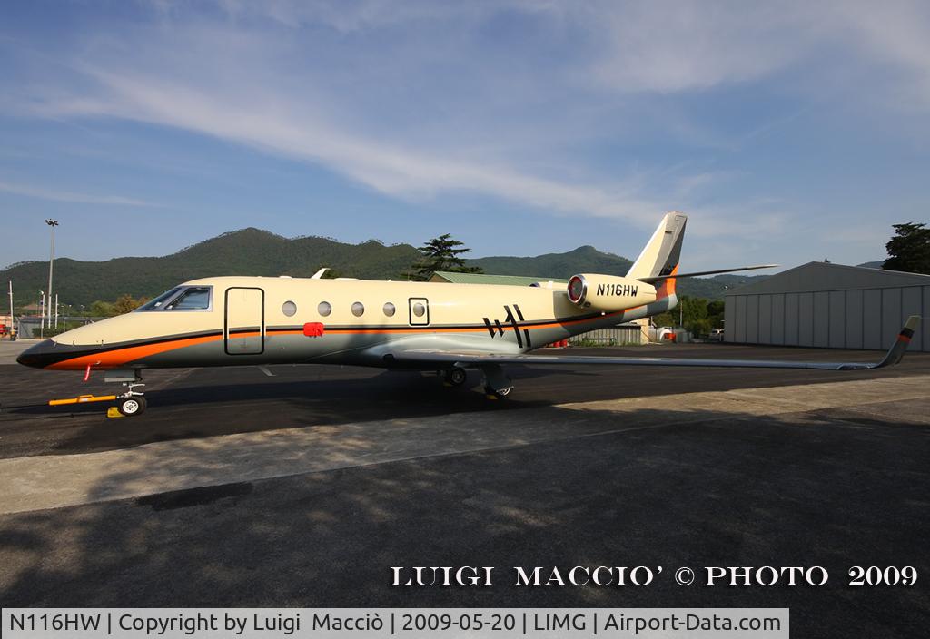 N116HW, 2008 Israel Aerospace Industries Gulfstream G150 C/N 275, LIMG  -  Villanova d'Albenga  -  Italy