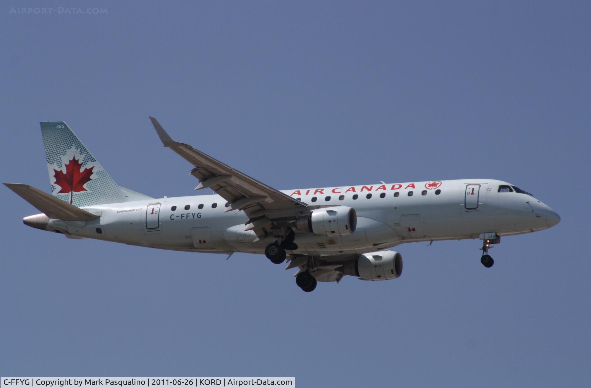 C-FFYG, 2005 Embraer 175SU (ERJ-170-200SU) C/N 17000116, ERJ 170-200 SU