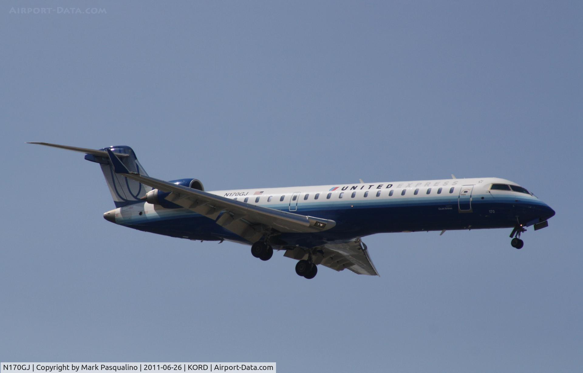 N170GJ, Bombardier CRJ-702ER NG (CL-600-2C10) Regional Jet C/N 10280, CL-600-2C10