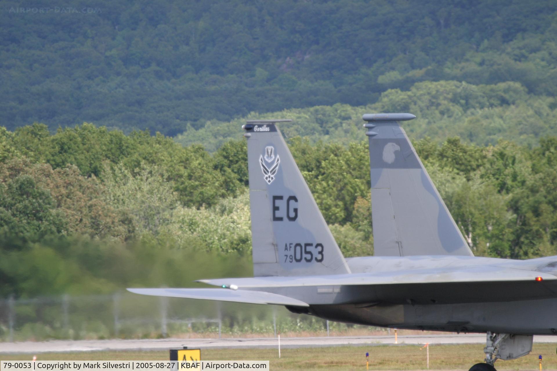 79-0053, 1979 McDonnell Douglas F-15C Eagle C/N 0597/C122, 2005 Barnes Airshow