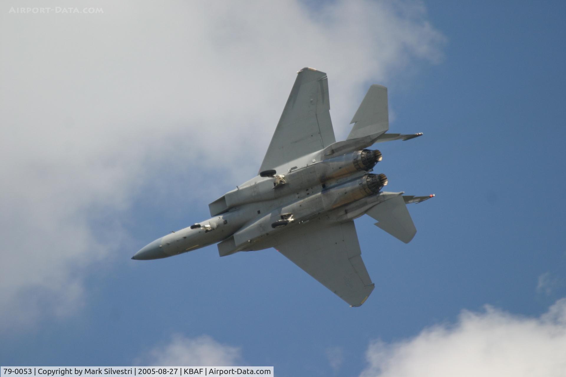 79-0053, 1979 McDonnell Douglas F-15C Eagle C/N 0597/C122, 2005 Barnes Airshow