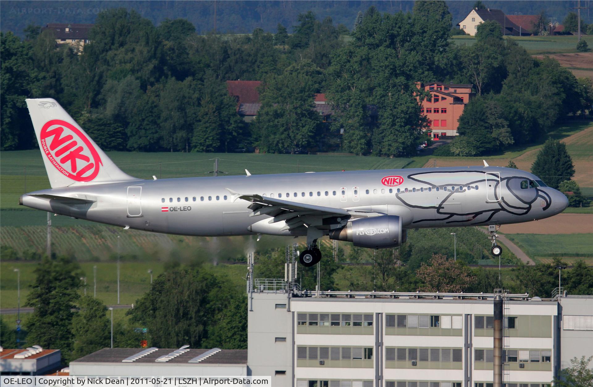 OE-LEO, 2006 Airbus A320-214 C/N 2668, LSZH/ZRH