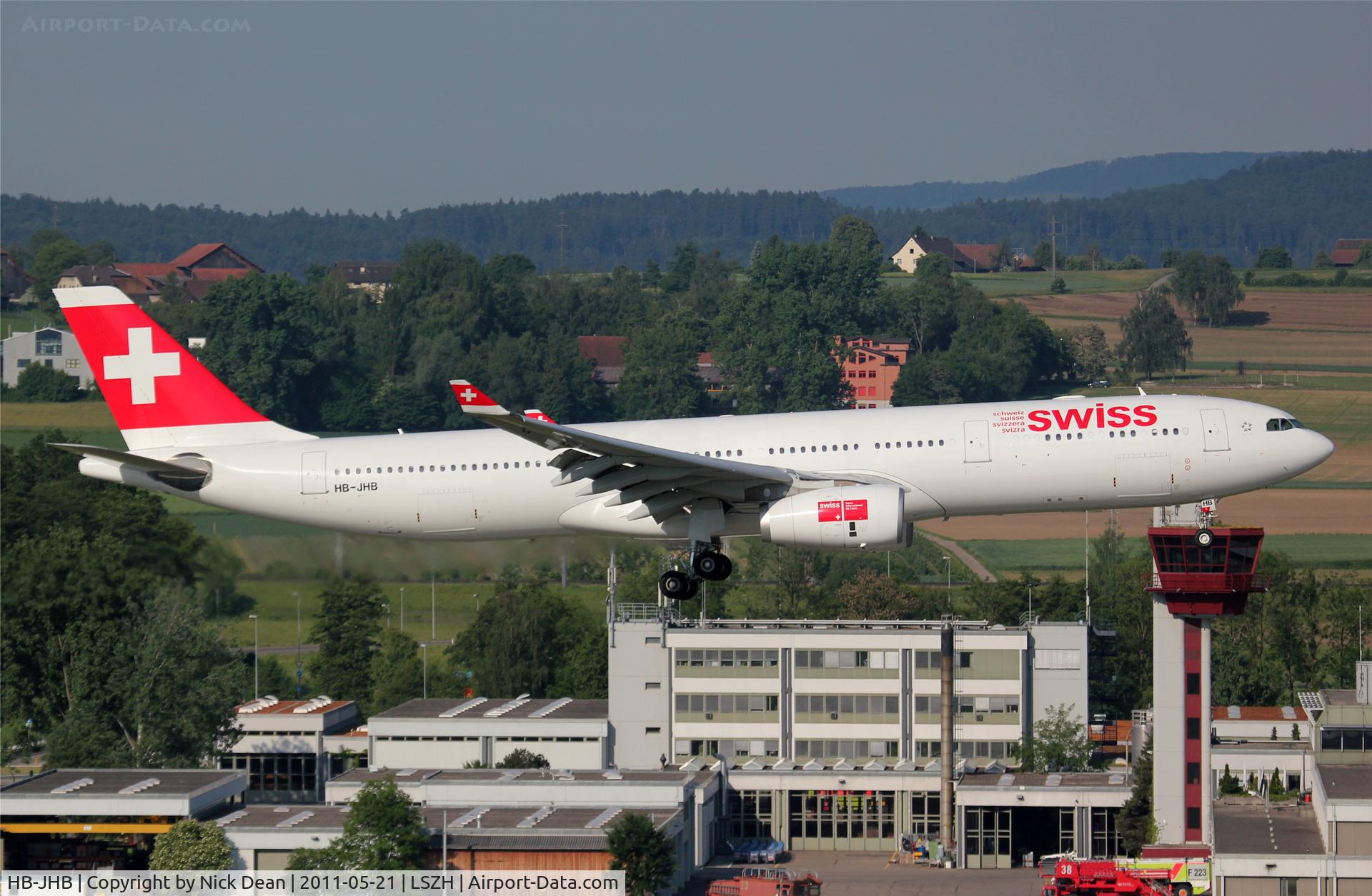 HB-JHB, 2009 Airbus A330-343X C/N 1018, LSZH/ZRH
